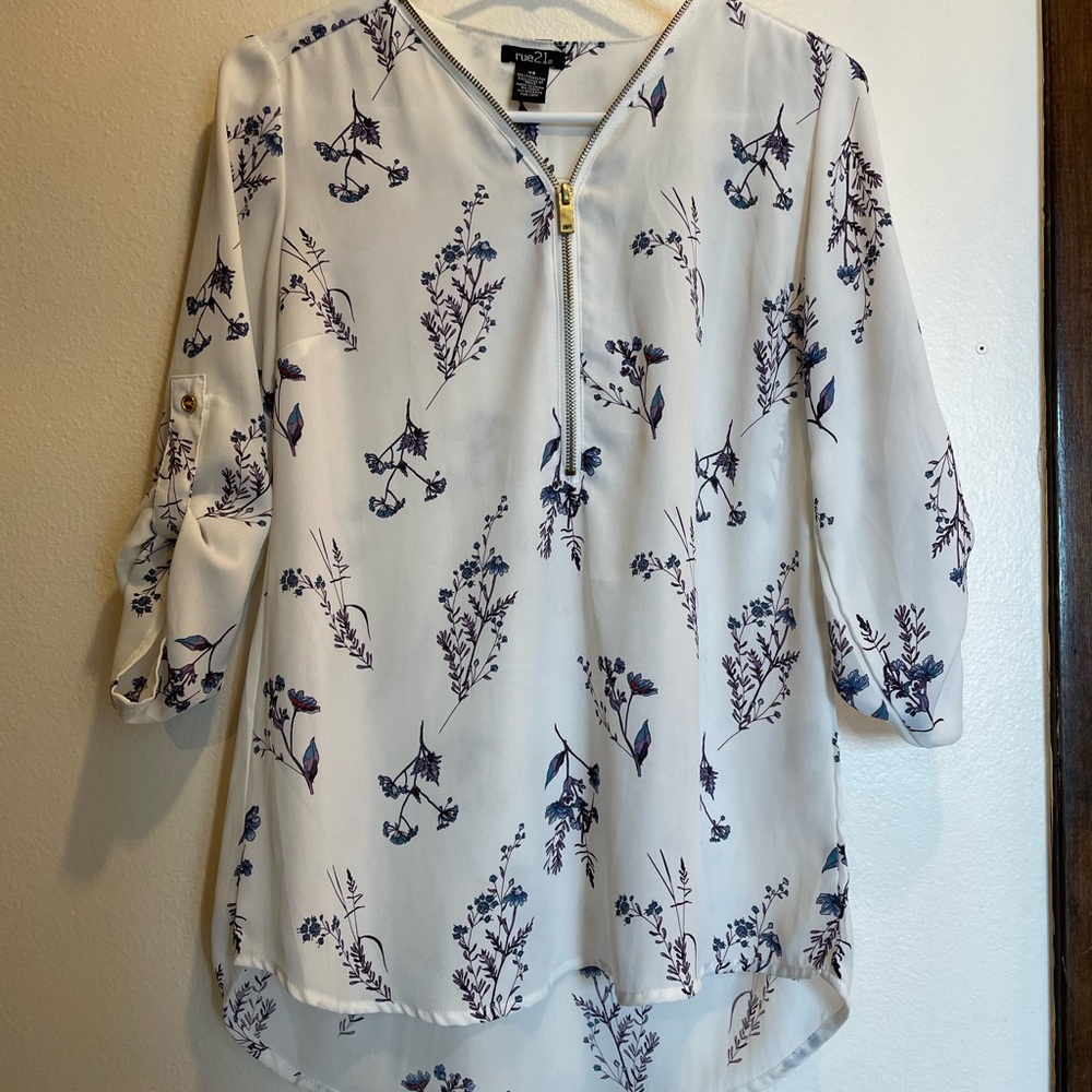 Womens Floral dress shirt